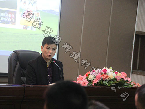 張家界國輝建材?？偨?jīng)理發(fā)言